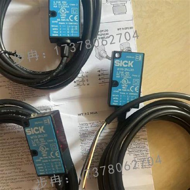 SICK西克色标传感器德国施克光电WT9-2N130 KT3W-N1116光电开关