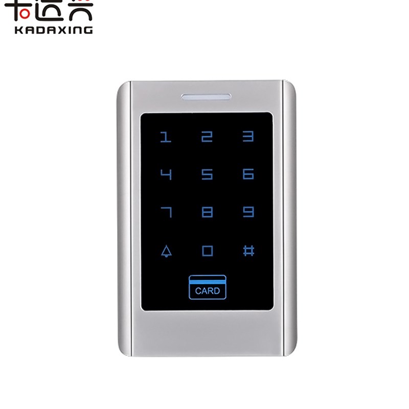 防水金属触摸ID/IC门禁一体机刷卡密码门禁一体机 金属按键门禁机