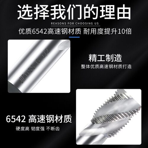 成量螺旋G英制圆柱管丝锥川牌G管螺纹丝攻水管牙攻牙