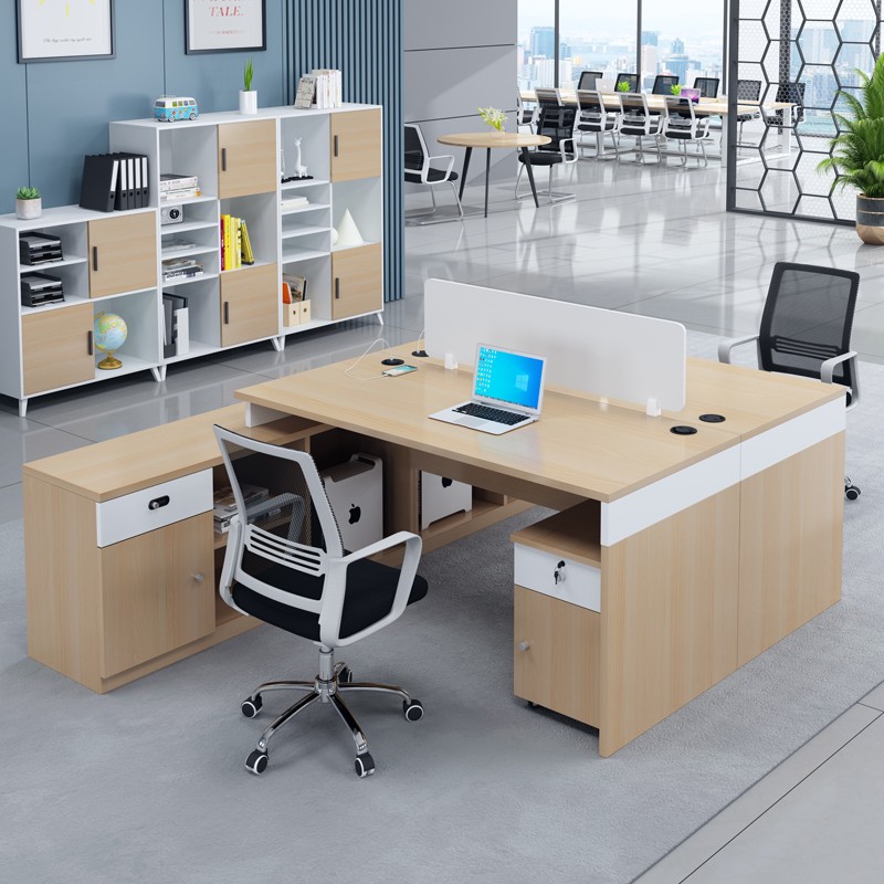 员工办公桌办公室职员办公桌椅人位公司办公卡位工位桌