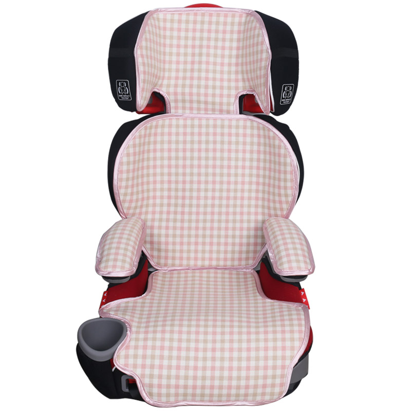 适配graco葛莱宝宝汽车儿童安全座椅增高垫凉席豪华款带靠背坐垫