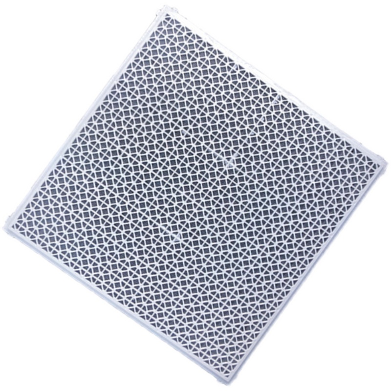 华旗新款B塑料方形回风花板带网矿棉板空调新风排风通风口