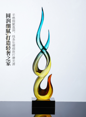 大鹏展翅现代简约大展宏图装饰客厅电视柜酒柜办公室桌面家居摆件