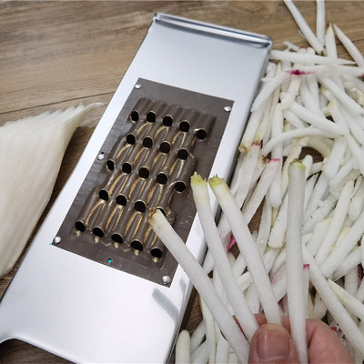 华诚插丝板罗卜丝刨丝器洋芋擦擦工具老式铜刨菜刨子插丝器