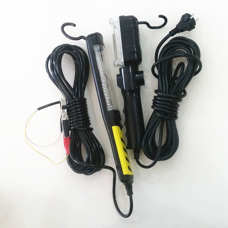 手提工作灯12V24V36V48V60V72V85V通用行灯把LED光源挂钩灯把带线