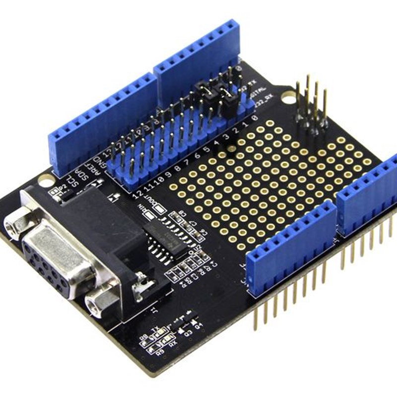 SEEED DB9 MX232 RS232 Shield 扩展板rduino