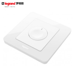 罗格朗逸典按钮延时关触摸型墙壁二线制楼道走廊触摸关