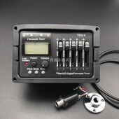 吉他拾音器段拾音器Q带十二平均律调音器五段拾音器电箱吉他