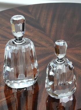 欧式水晶香水瓶 样板房酒柜梳妆台香水瓶装饰品
