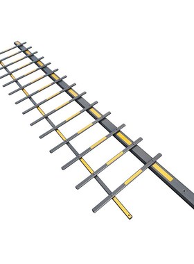 栅栏栏杆停车场灰色八角杆子小区门卫大门升降挡车铝合金加厚