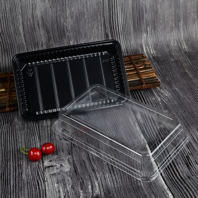 一次性西点沙拉泡芙吸塑加厚烘焙包装盒面包蛋卷打包盒