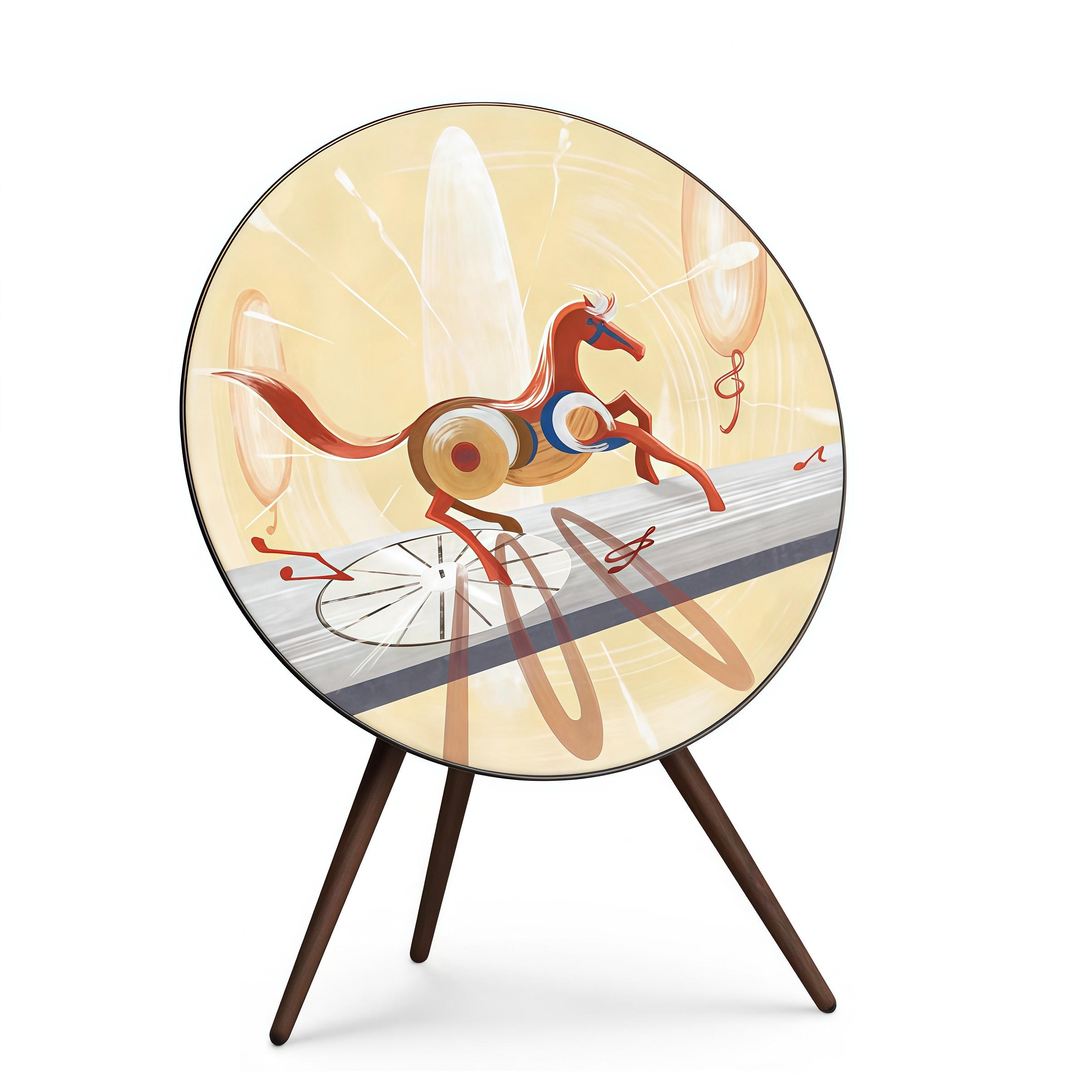 BO A9音响面罩1/2/3/4/5代a9圣诞节系列透声布手工艺术面罩