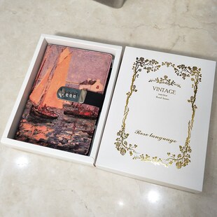 密码本儿童记事本带锁小学生日记本简约中小学生读书笔记本子加厚