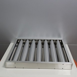 欧式不锈钢排烟罩商用饭店厨房抽排烟机过滤隔油网挡板篦子网格片