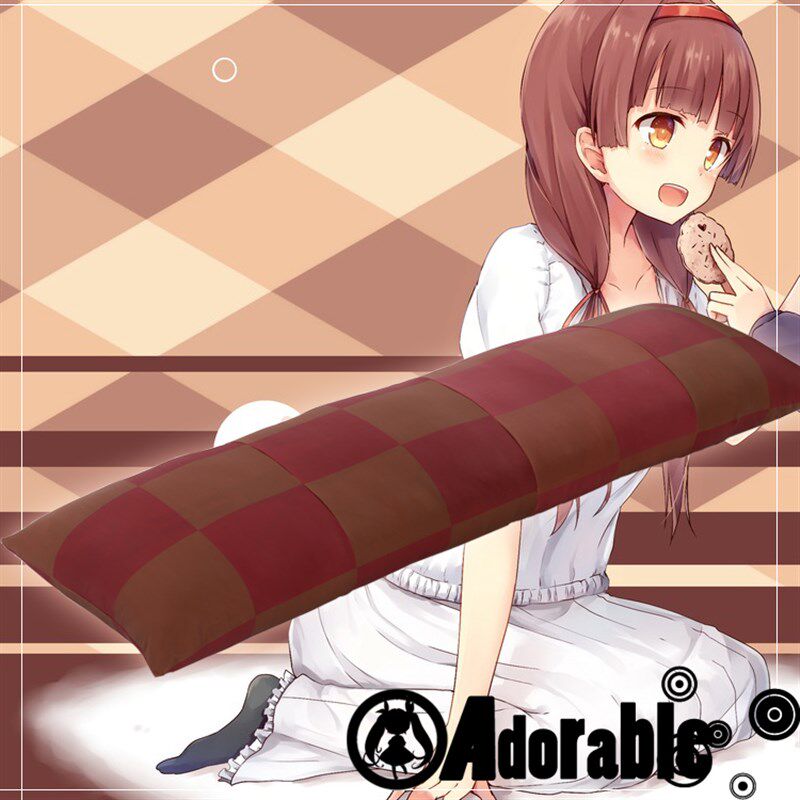 家居双人枕样式收纳套 160cm动漫等身抱枕 遮挡套节操守护者!