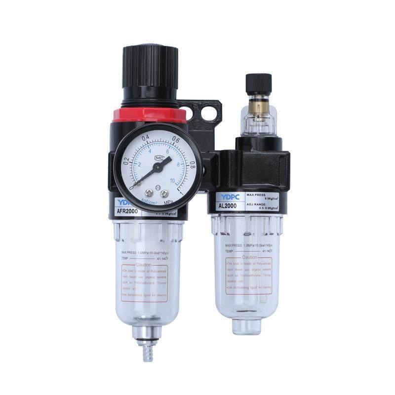 亚德客型油水分离器调压阀AFC空气过滤器气源处理器AFR2000+AL200