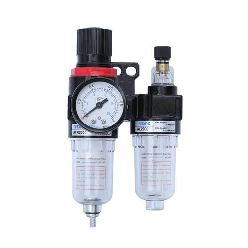 亚德客型油水分离器调压阀AFC空气过滤器气源处理器AFR2000+AL200