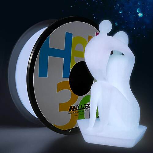 3d打印耗材pla夜光耗材PLA夜光萤火虫1.75打印机材料夜光彩虹耗材