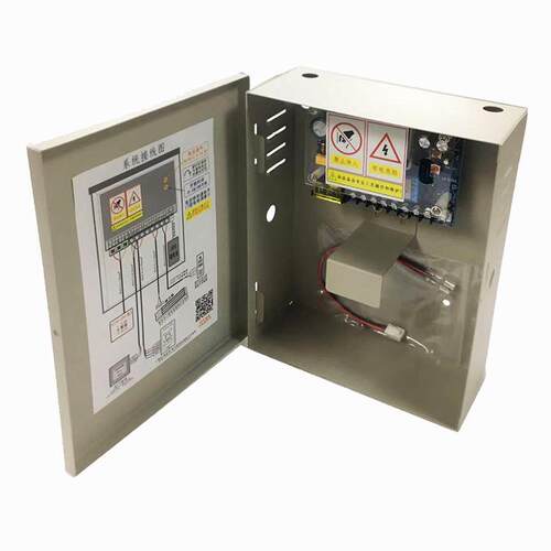 12V5A门禁电源人脸识别机刷脸机后备电源箱控制器可调电压接电池