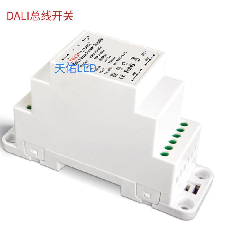 Ltech雷特DALI调光器控制器EDA1 EDA2 EDT3 EDT4 E6-DA1触摸面板