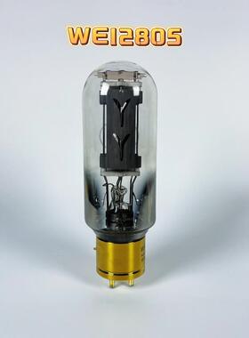 双十一金音铼WE12805迈巴赫金属阳极845刻字镀金座媲美RCA管