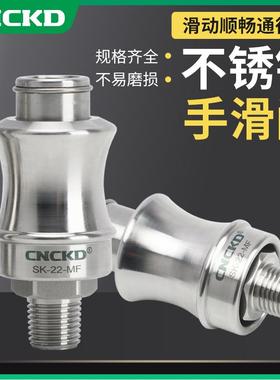 气动304不锈钢HSV08/10手滑阀手推阀推拉排气阀SK-11/22/33/44-MF