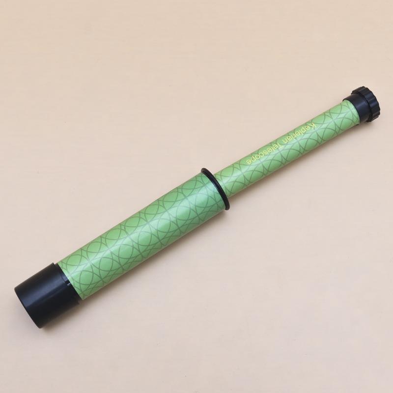 物理科学实验科技小制作自制塑料开普勒望远镜小天文望远镜呈倒像