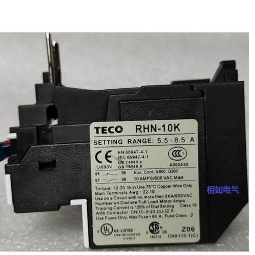 原装正品 台安热过载继电器 RHN-10K
