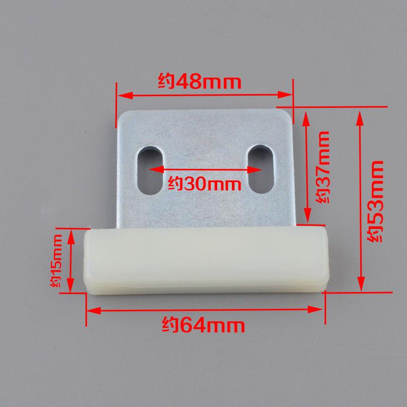 适用于三菱电梯门滑块货梯/客梯通用款T字型小铁板滑块配件 包邮