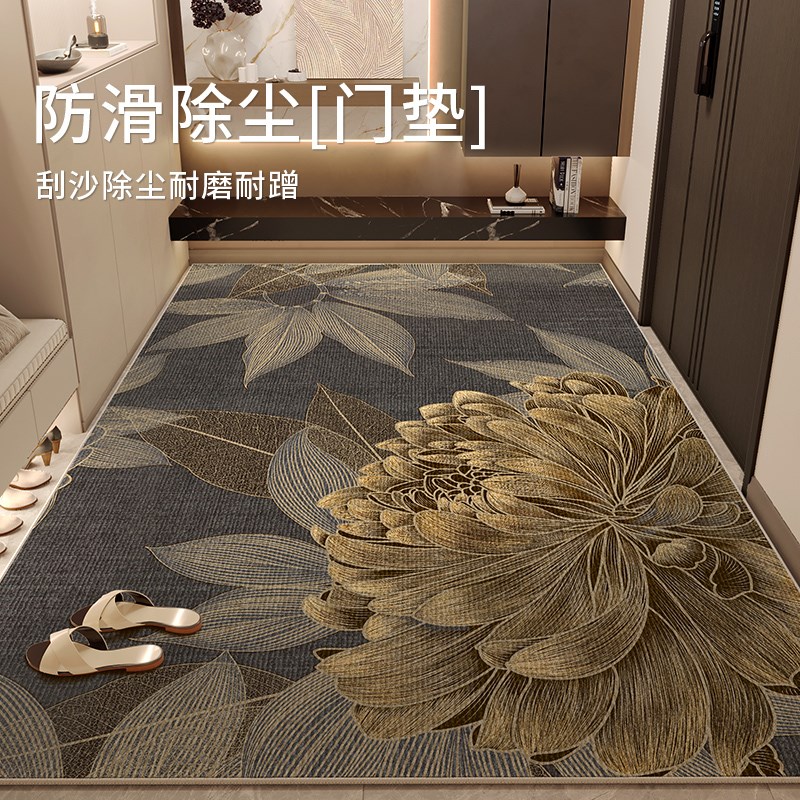 入户门地垫2024新款门口进门轻奢高级感玄关门垫家用大门脚垫地毯