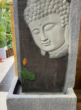 招财流水摆件茶几循环水客厅生财创意家居装饰办公室桌面开业礼品