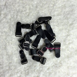 长筒丝袜子防滑金属葫芦扣子吊袜带套装配件吊带袜扣黑色白色透明