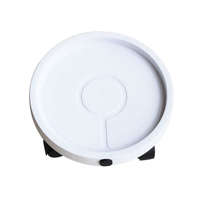 移动花盆托盘带轮滑轮接水盘万向轮底托底座加厚 植物花盘底座