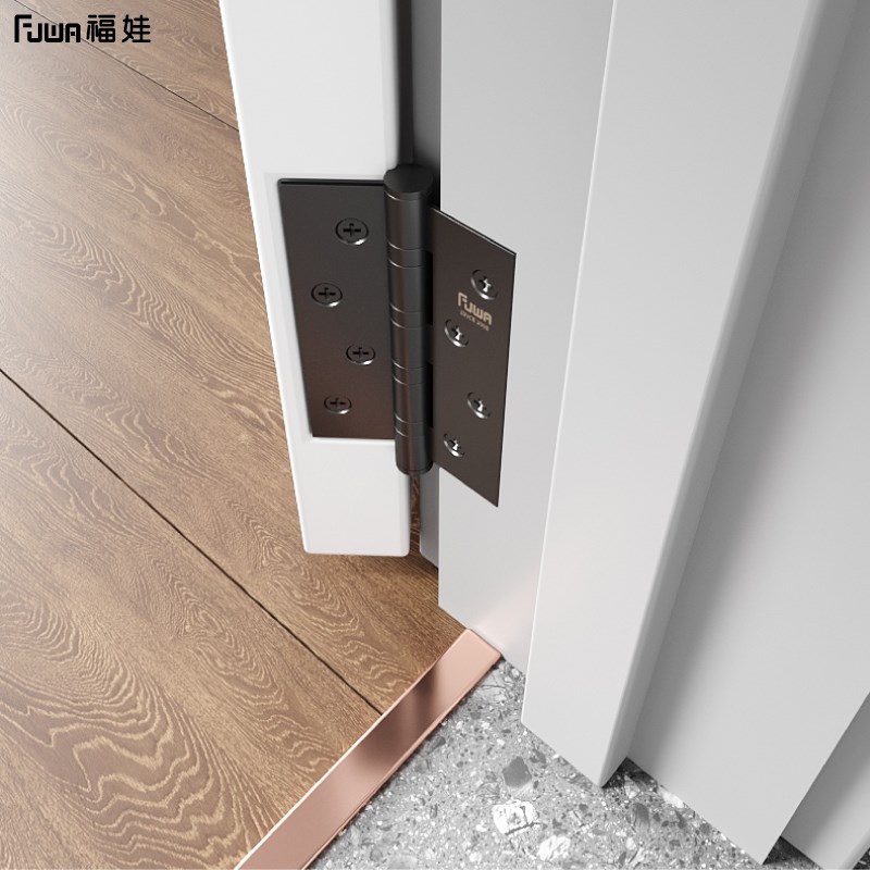 福娃 门合页大全平开合叶不锈钢木门房门普通静音折页寸活页五金