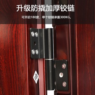 鑫百达防盗门家用入户门出租房间门进户门钢质车库门工程门子母门