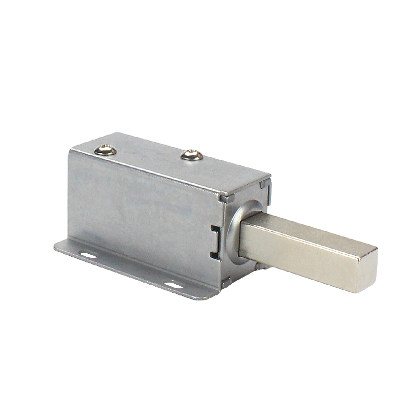 直流平头方口插销磁力锁12V24V长锁舌伸缩式电控锁03行程10mm电锁