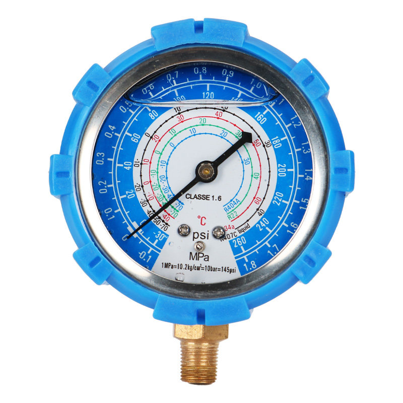空调加氟表头22加氟冷媒表头汽车空调压力表头制冷工具图片