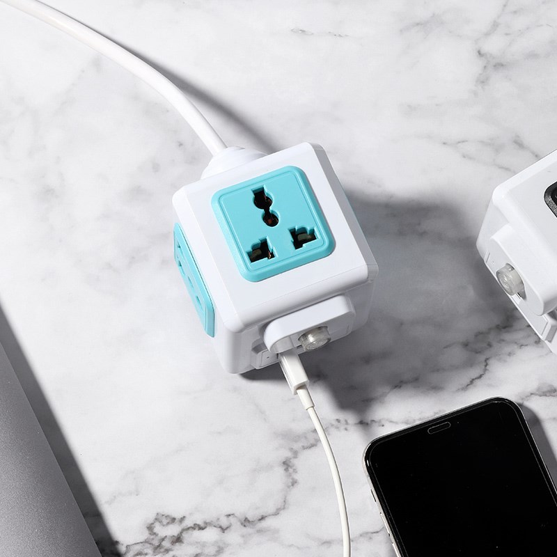 港版魔方插座排插智能USB创意英标家用英规三方脚多功能插线板