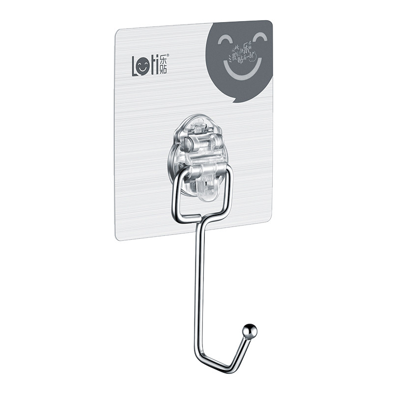 乐贴挂勾墙勾创意大粘钩强力无痕挂钩承重免打孔门卡扣粘钩