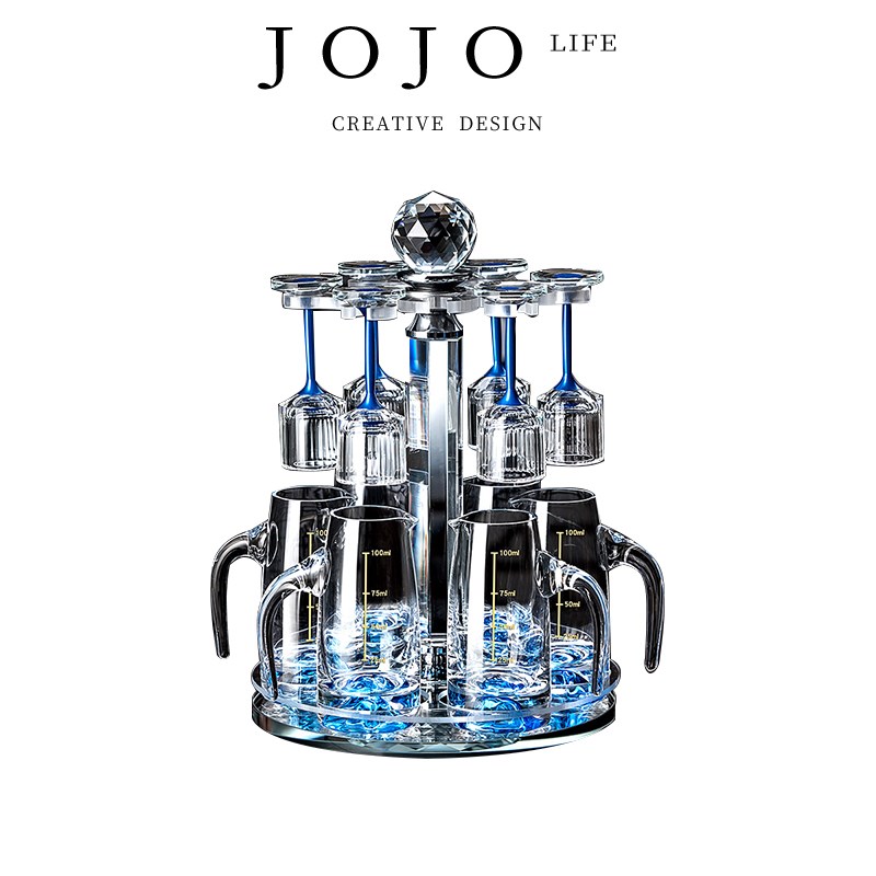 JOJOS L. PD.Silence杯具家用喝烈酒创意水晶酒具装  缄默