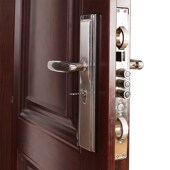 富新甲级防盗门指纹锁进户门单门子母门安全防盗门