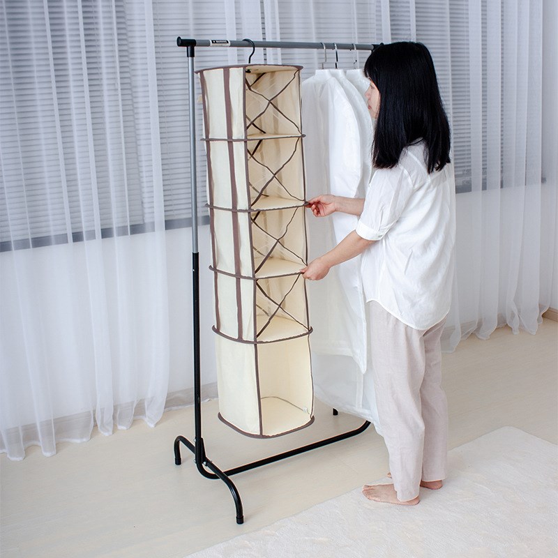 晾衣架落地折叠室内单杆式晒衣架卧室挂衣架家用简易凉衣架升降
