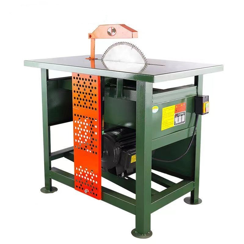 热销木工台锯小型裁板机切割机多功能无尘锯木板家U用电锯木工电