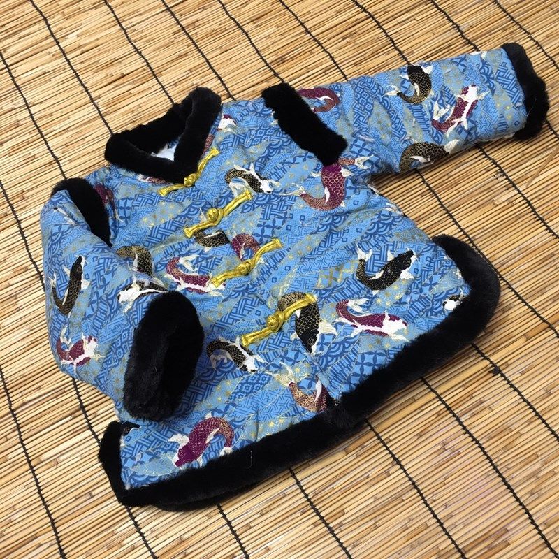 宝宝手工棉花棉衣一针一线缝制中小童棉袄棉裤套装加厚男孩拜年服,童装/婴儿装/亲子装,唐装,淘宝优惠券,粉丝福利购,淘宝优惠卷