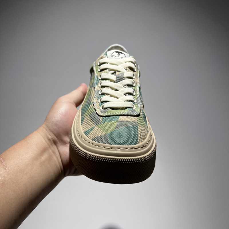 低帮迷彩帆布板鞋2023夏季新款懒人一脚蹬复古潮流休闲百搭男鞋子,流行男鞋,休闲板鞋,淘宝优惠券,粉丝福利购,淘宝优惠卷