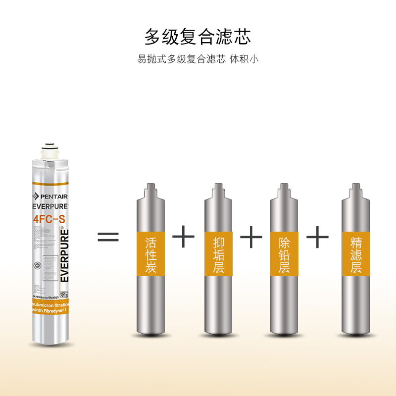 滨特尔爱惠浦4FC-S7FC-S直饮超滤终端净水器商用净水器机过滤水