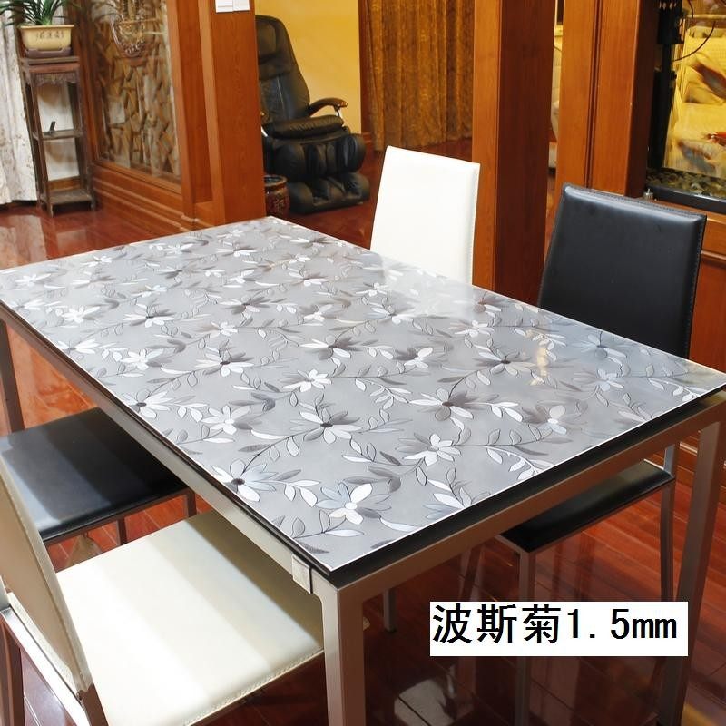 m宽塑料茶几垫防烫水晶板加厚长方形软玻璃客厅新款餐桌布