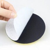 金牛圆形干磨植绒片打磨片超细漆面腻子抛光白沙纸