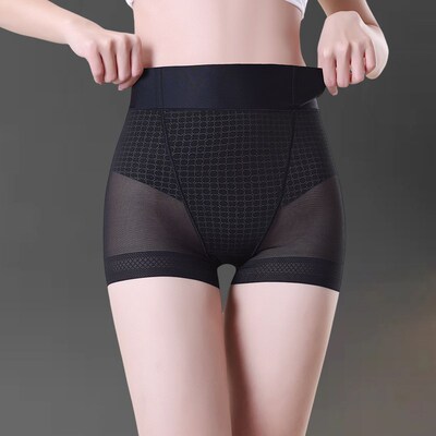 簿款女高腰收腹内裤收小肚子束腰提臀塑形平角塑身防走光安全裤