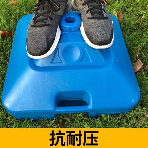 户外遮阳伞十字支架注水加厚伞座三轮车小货车固定伞夹多功能底座